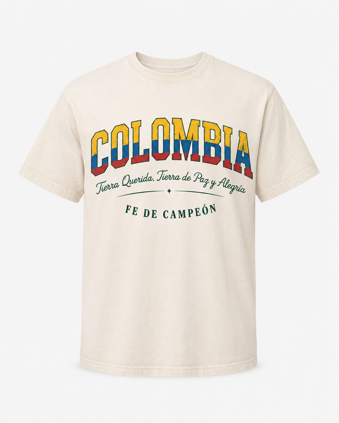 Camiseta Colombia — Frente